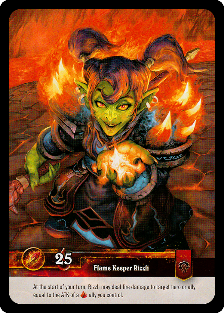 Flame Keeper Rizzli 背面